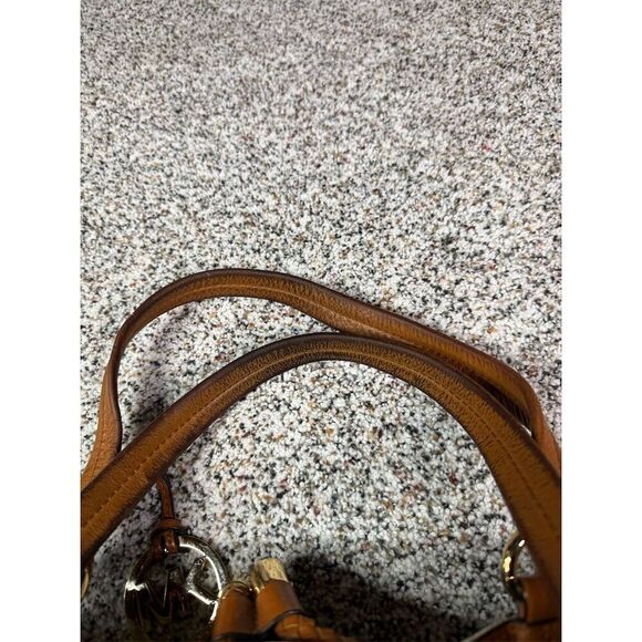 Michael Kors Jet Set Large Tote Bag Vanilla Cream Signature MK - Picture 9 of 12